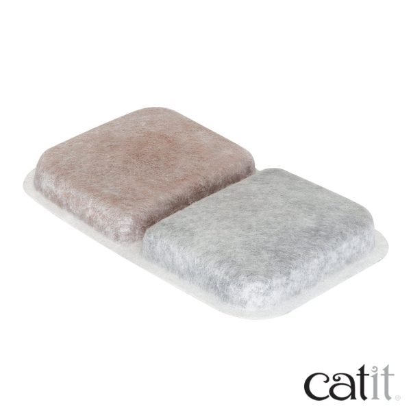 Catit Airsift Dual Action Pad 2 pack Online Sale