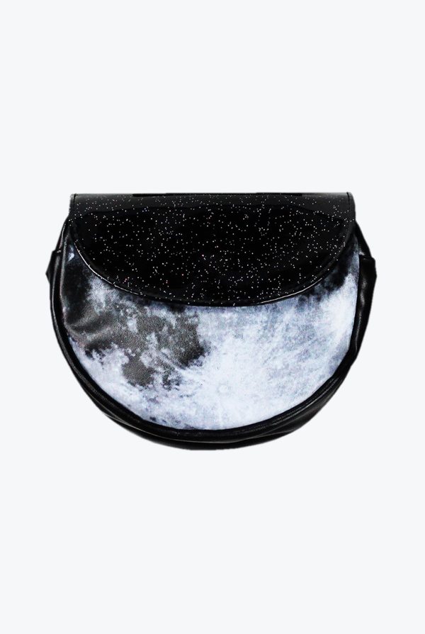 BLACK MOON CRESCENT MOON BAG For Sale