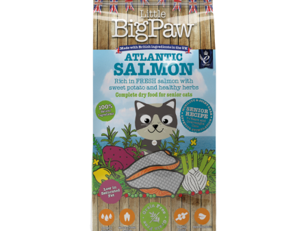 Atlantic Salmon Complete dry food for Senior Cats Cheap