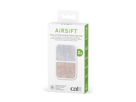 Catit Airsift Dual Action Pad 2 pack Online Sale