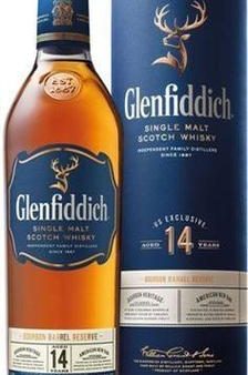 Glenfiddich Scotch Single Malt 14 Year Bourbon Barrel Reserve Cheap