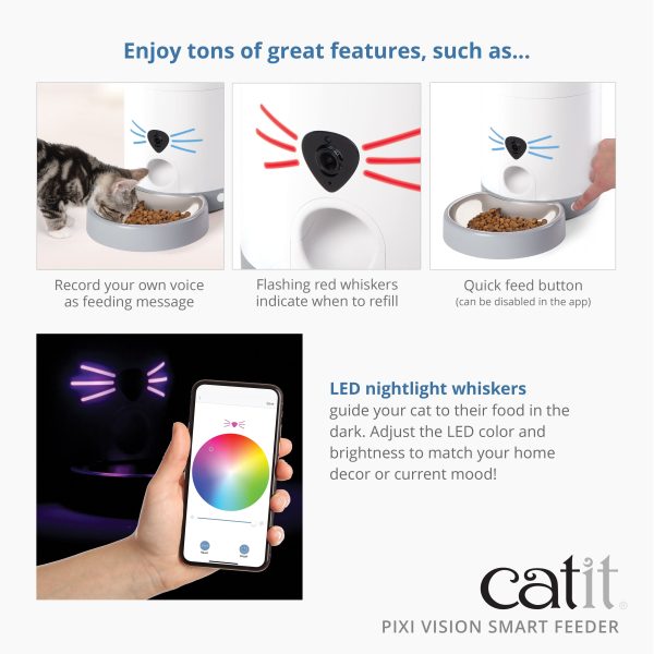 Catit PIXI Vision Smart Feeder on Sale