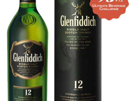 Glenfiddich Scotch Single Malt 12 Year Our Signature Malt Online Hot Sale