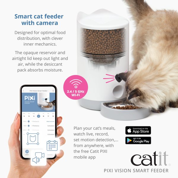 Catit PIXI Vision Smart Feeder on Sale