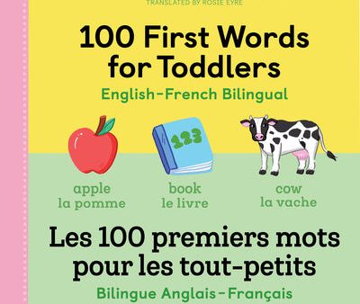 100 First Words for Toddlers: English-French Bilingual: A French Book for Kids Fashion