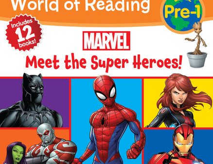 World of Reading Marvel: Meet the Super Heroes!-Pre-Level 1 Boxed Set on Sale