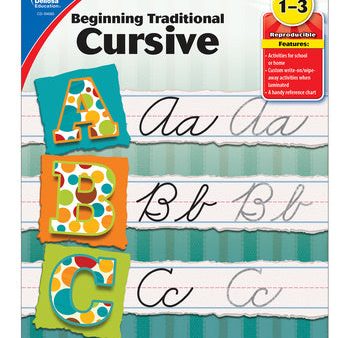 Beginning Traditional Cursive, Grades 1 - 3 Sale