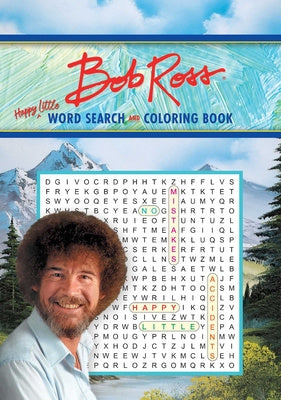 Bob Ross Word Search and Coloring Book Online now