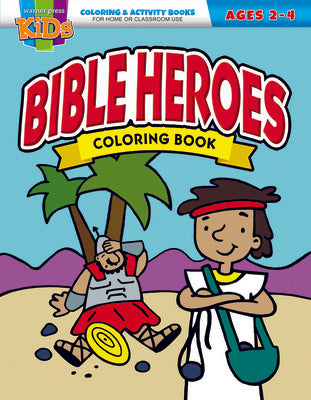 Bible Heroes Coloring Book Hot on Sale