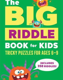 Big Riddle Book for Kids: Tricky Puzzles for Ages 6-9, The For Sale