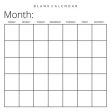 Blank Calendar: White Background, Undated Planner for Organizing, Tasks, Goals, Scheduling, DIY Calendar Book Discount