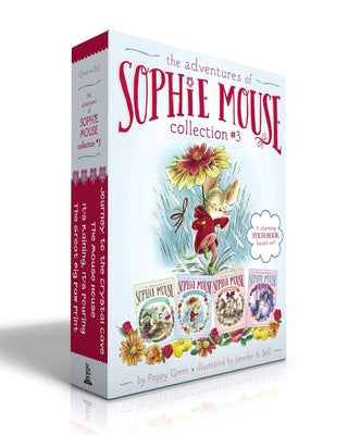 Adventures of Sophie Mouse Collection #3 (Boxed Set): The Great Big Paw Print; It s Raining, It s Pouring; The Mouse House; Journey to the Crystal, The on Sale