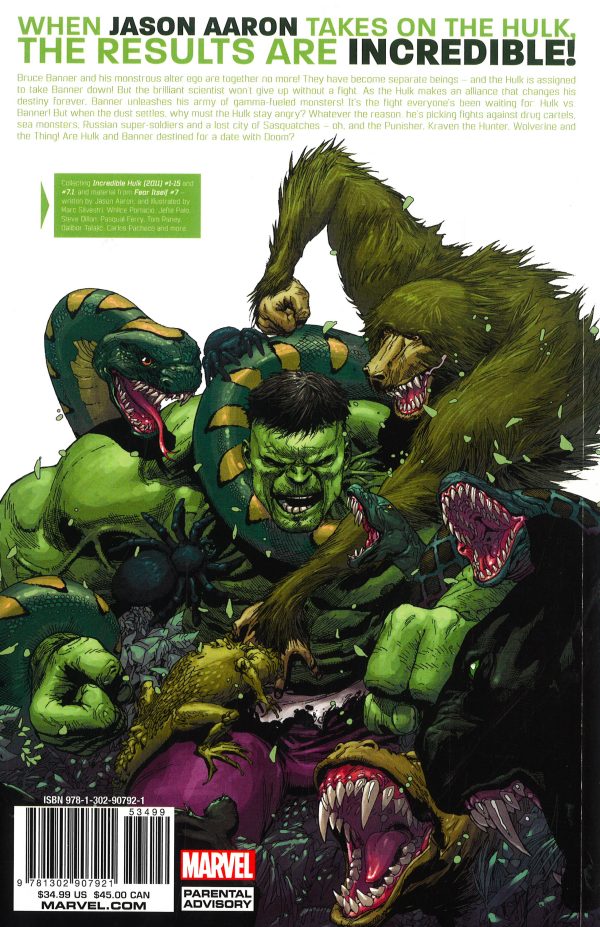 Incredible Hulk By Jason Aaron: The Complete Collection Online Hot Sale